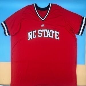 Vintage ADIDAS NC STATE WOLFPACK Embroidered Jersey